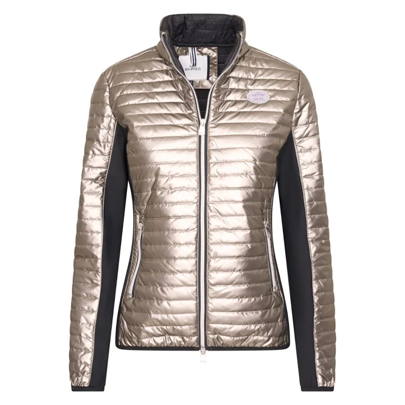HV Polo Mallet Ladies Jacket - Taupe Metallic